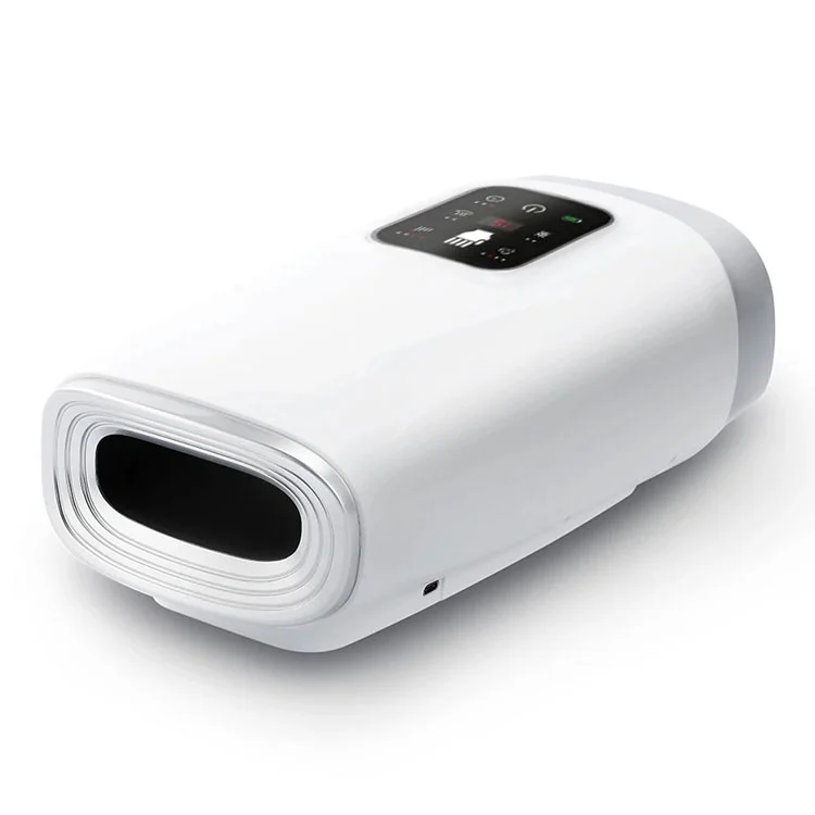 Massageador de mão com vibração de aquecimento por pressão de ar