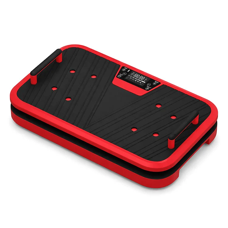 Placa vibratória vertical para fitness de corpo inteiro